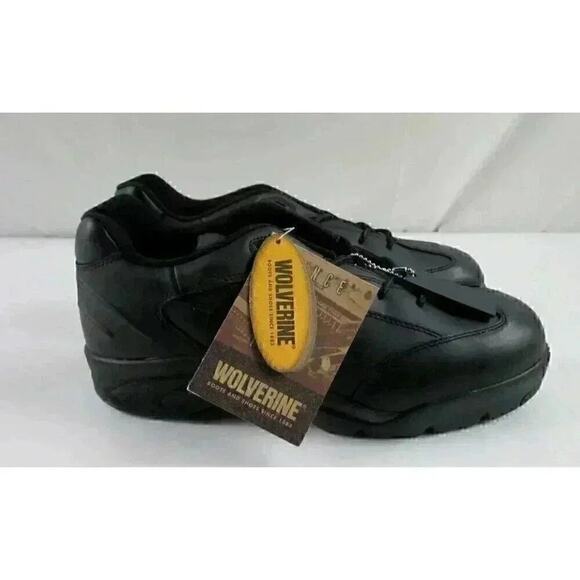 Wolverine Steel Toe Shoes Sz 11 Wide New Without Box but with tags Excellant - Picture 1 of 6